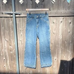 Canyon River Blues Medium Wash Classic Painter Style Jeans,Size 12 Regular